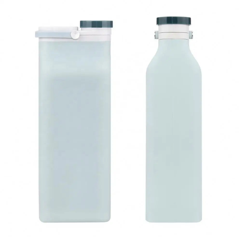 Collapsible Silicone Water Bottle — Foldable, Leakproof & BPA Free