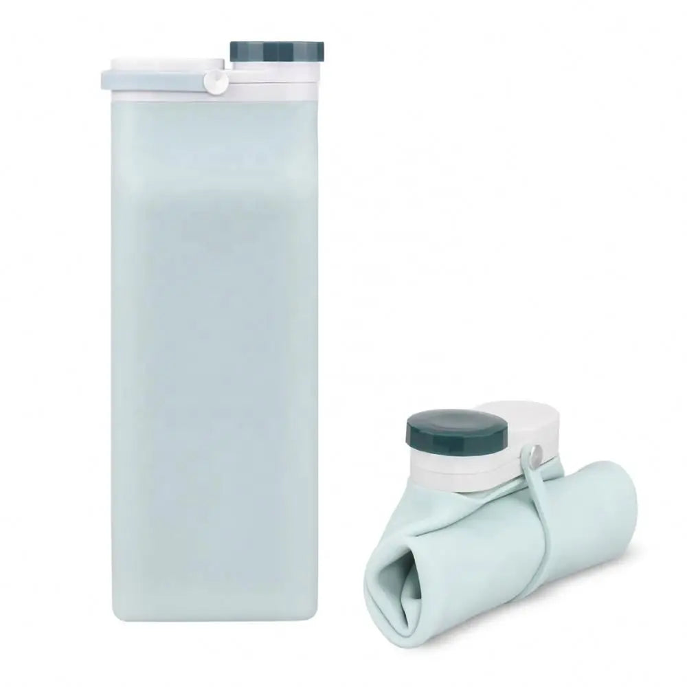 Collapsible Silicone Water Bottle — Foldable, Leakproof & BPA Free