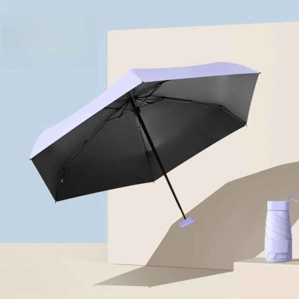 Mini Sun Umbrella, Protective and UV Resistant, Rain or Shine Mini Umbrella Sun Umbrella