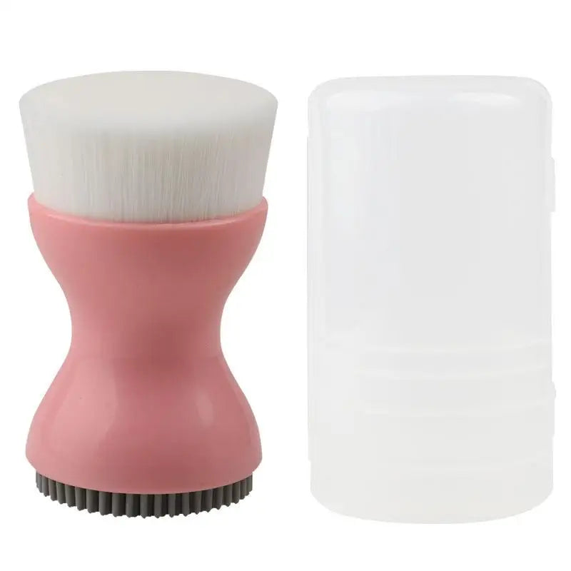 2-in-1 Silicone Facial Cleansing Brush — Deep Pore Clean & Gentle Exfoliation