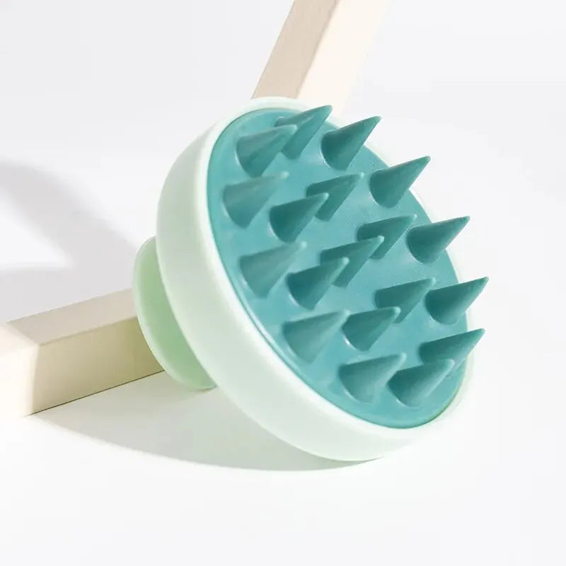 Silicone Scalp Massager Brush — Deep Clean, Stress Relief & Healthier Hair