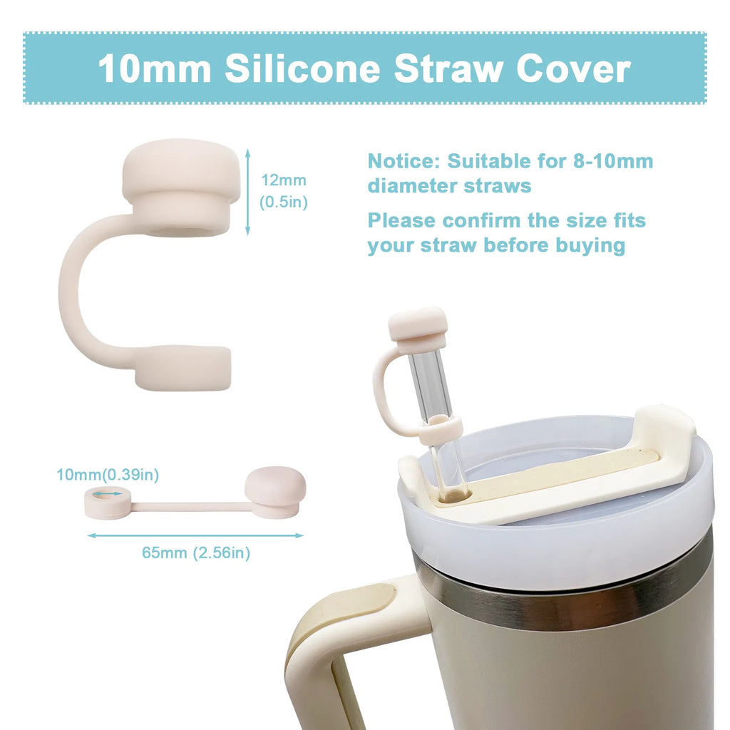 Silicone Straw Covers That Keep Your Cup Clean & Spill-Free