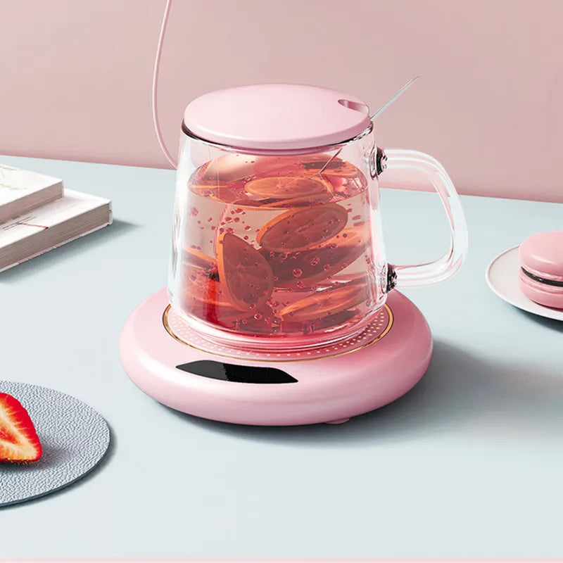 USB Heating Coaster — Keep Your Coffee & Tea Warm All Day at 55°C