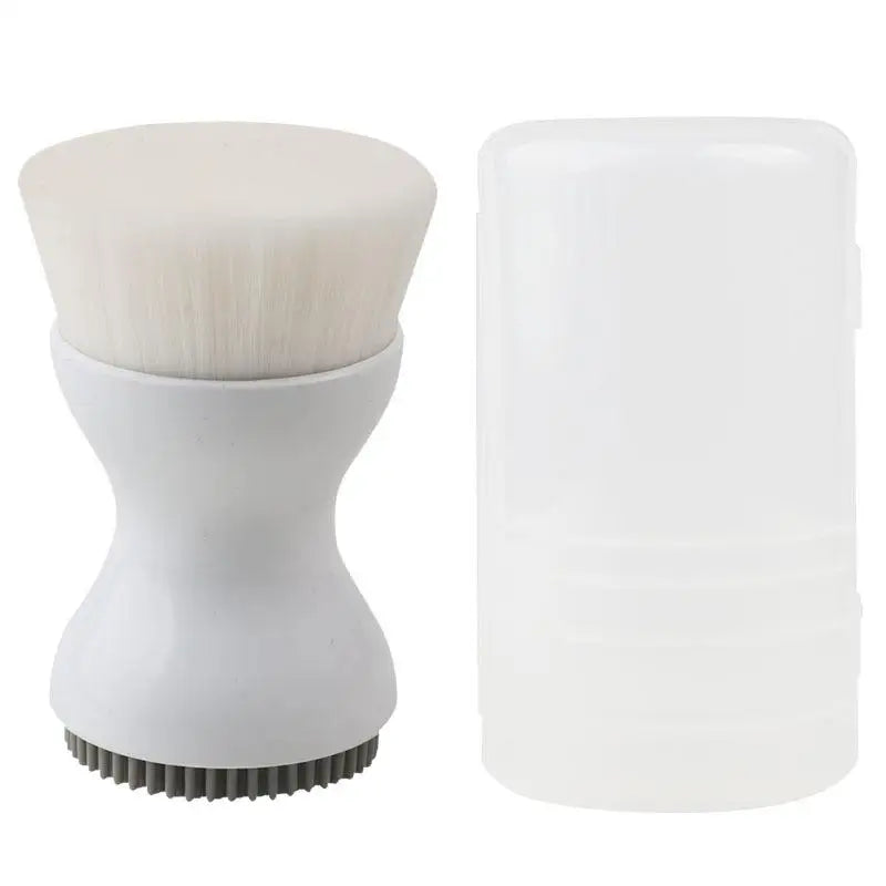 2-in-1 Silicone Facial Cleansing Brush — Deep Pore Clean & Gentle Exfoliation