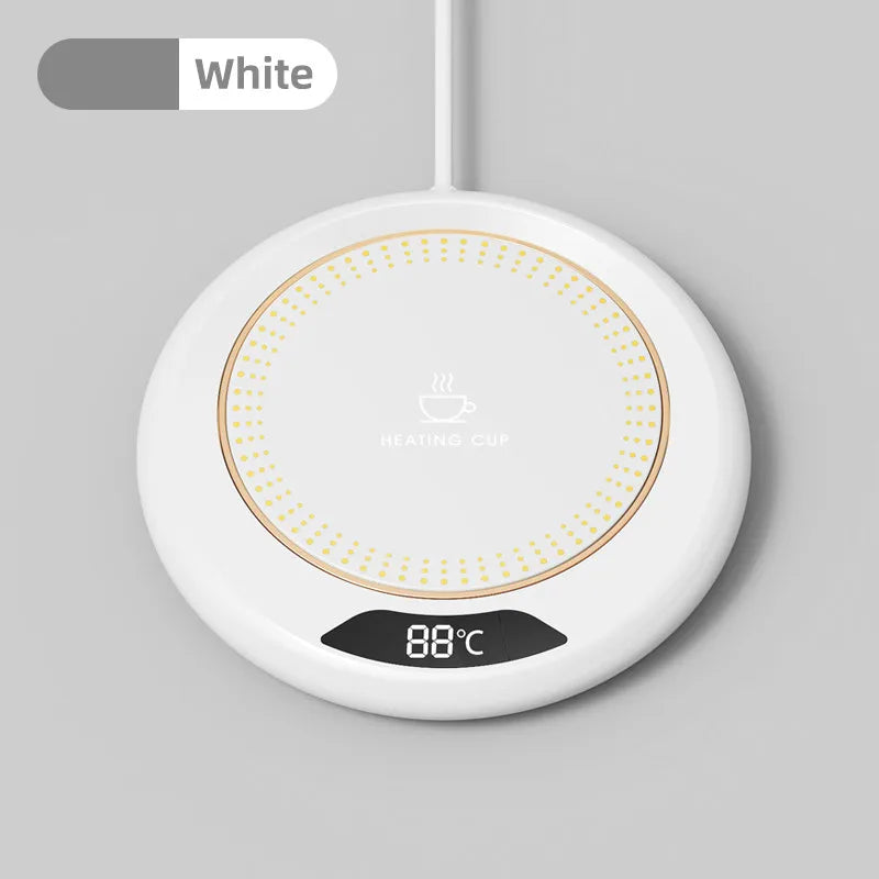 USB Heating Coaster — Keep Your Coffee & Tea Warm All Day at 55°C