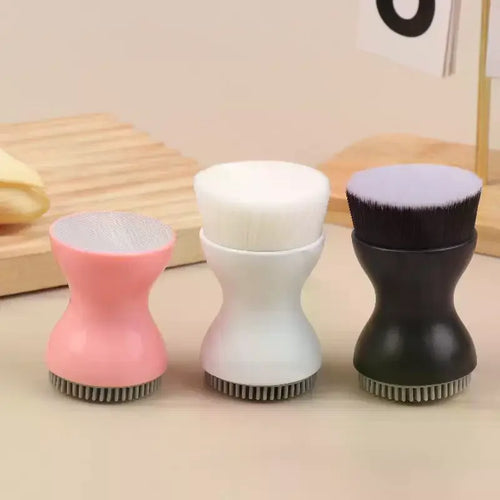 2-in-1 Silicone Facial Cleansing Brush — Deep Pore Clean & Gentle Exfoliation