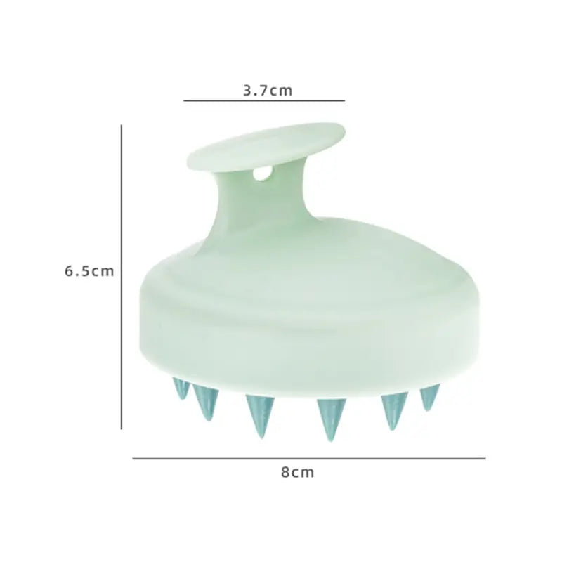 Silicone Scalp Massager Brush — Deep Clean, Stress Relief & Healthier Hair